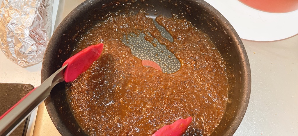 Boil the marinade