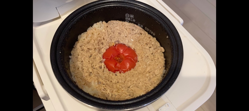 炊飯後
